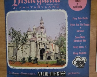 Disneyland Fantasyland View-Master reels 1955