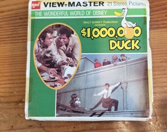 Disney 1,000,000 Duck View-Master bobines