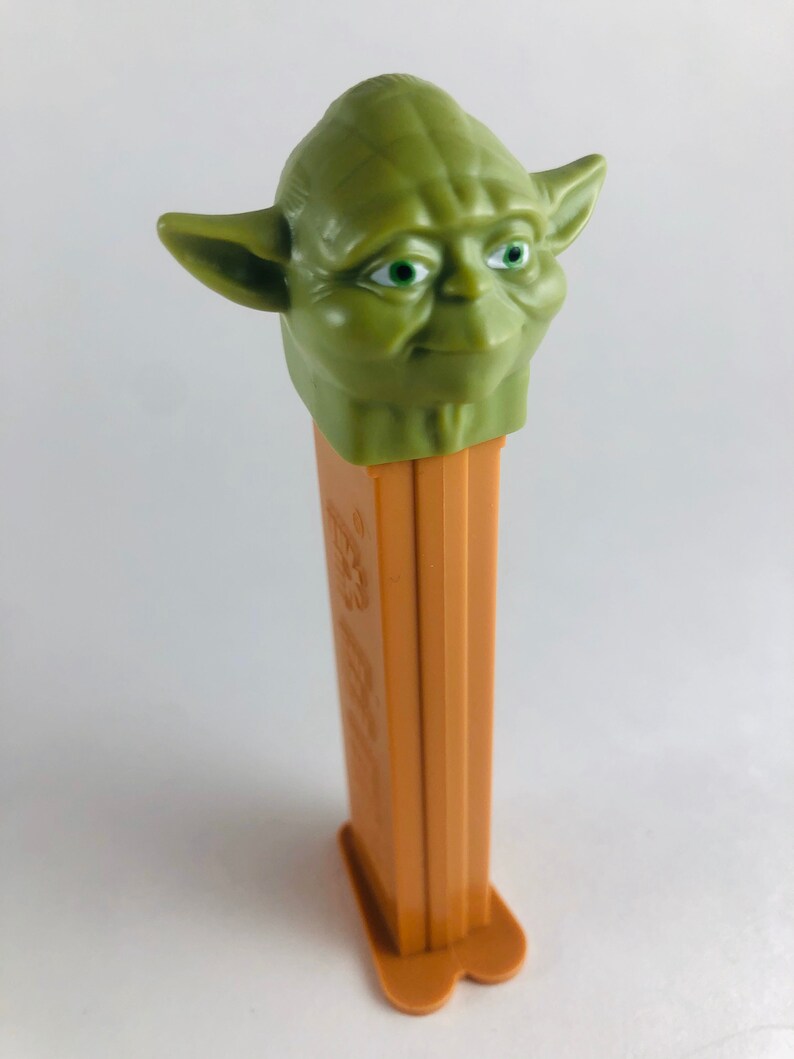 Vintage Star Wars Collectible Yoda Pez Dispenser Candy Etsy
