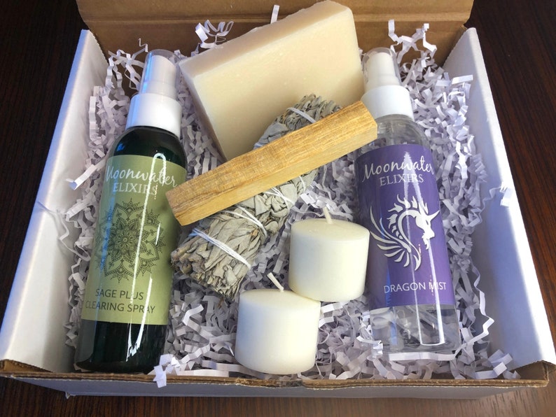 Smudge Kit House Blessing Kit New Home Gift Cleansing Kit Etsy