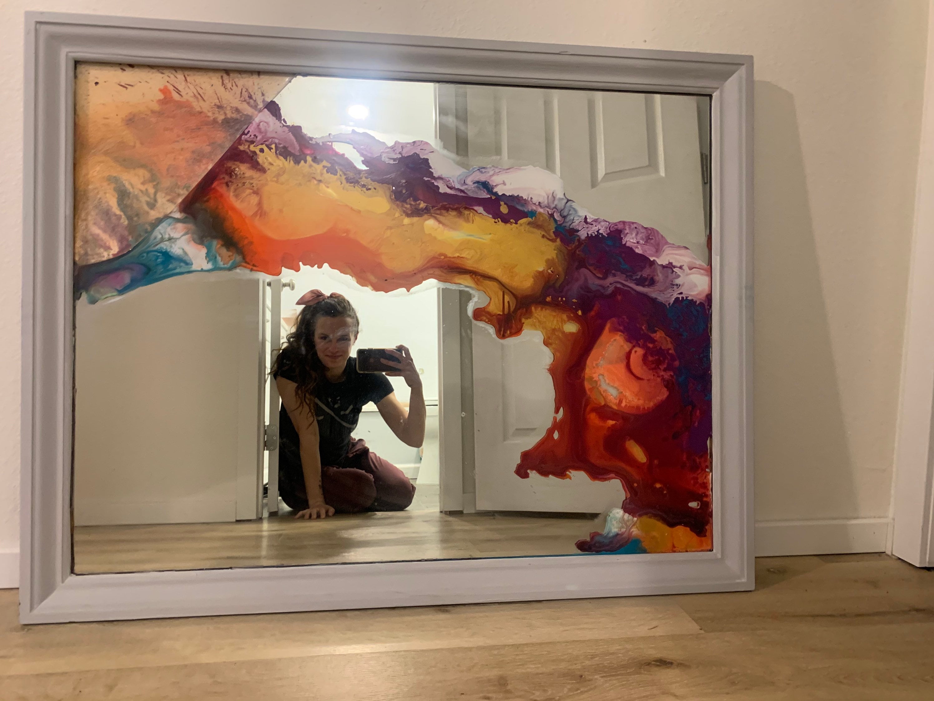 Mirror artwork on sale