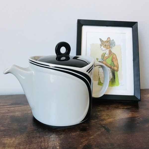 Art Deco Teapot Etsy