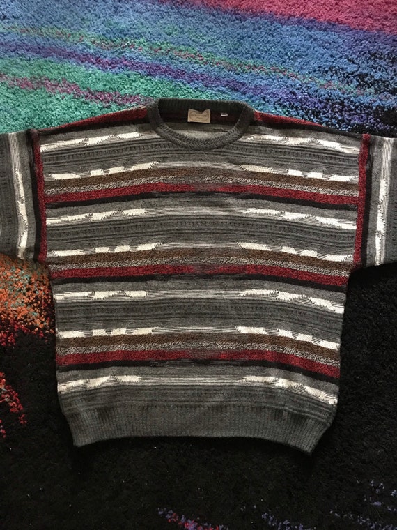90s Striped Italian Sweater - image 1