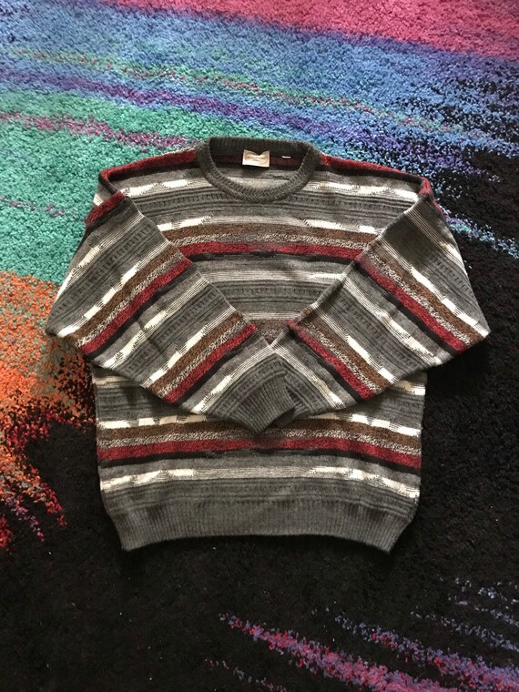 90s Striped Italian Sweater - image 3