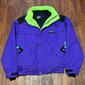 Neon Winter Coat Etsy Canada