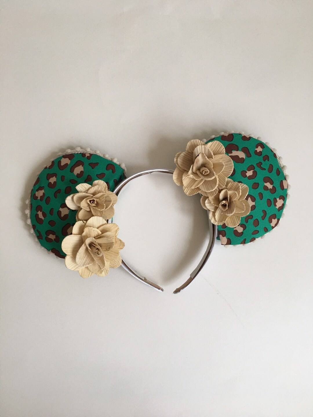 Mint Leopard Print Mickey Ears Etsy mint-leopard-print-mickey-ears-etsy