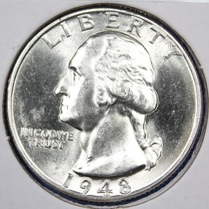 1948 Washington Quarter