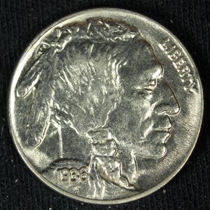 1936 Indian Head Buffalo Nickel