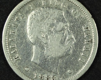 1883 Hawaii Dime