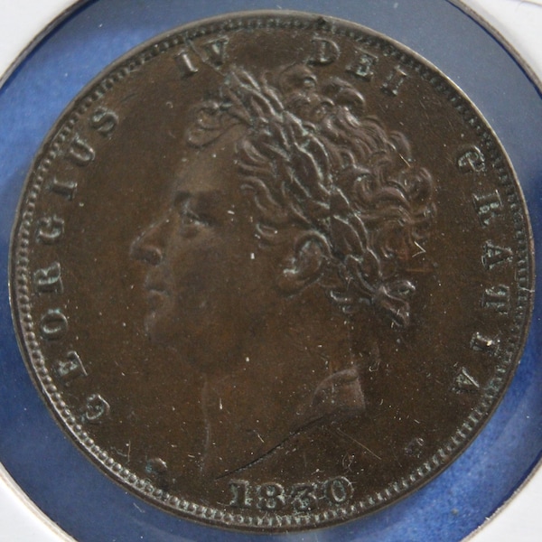 1830 British Farthing