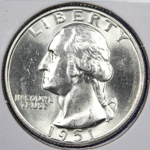 1951-D Washington Quarter