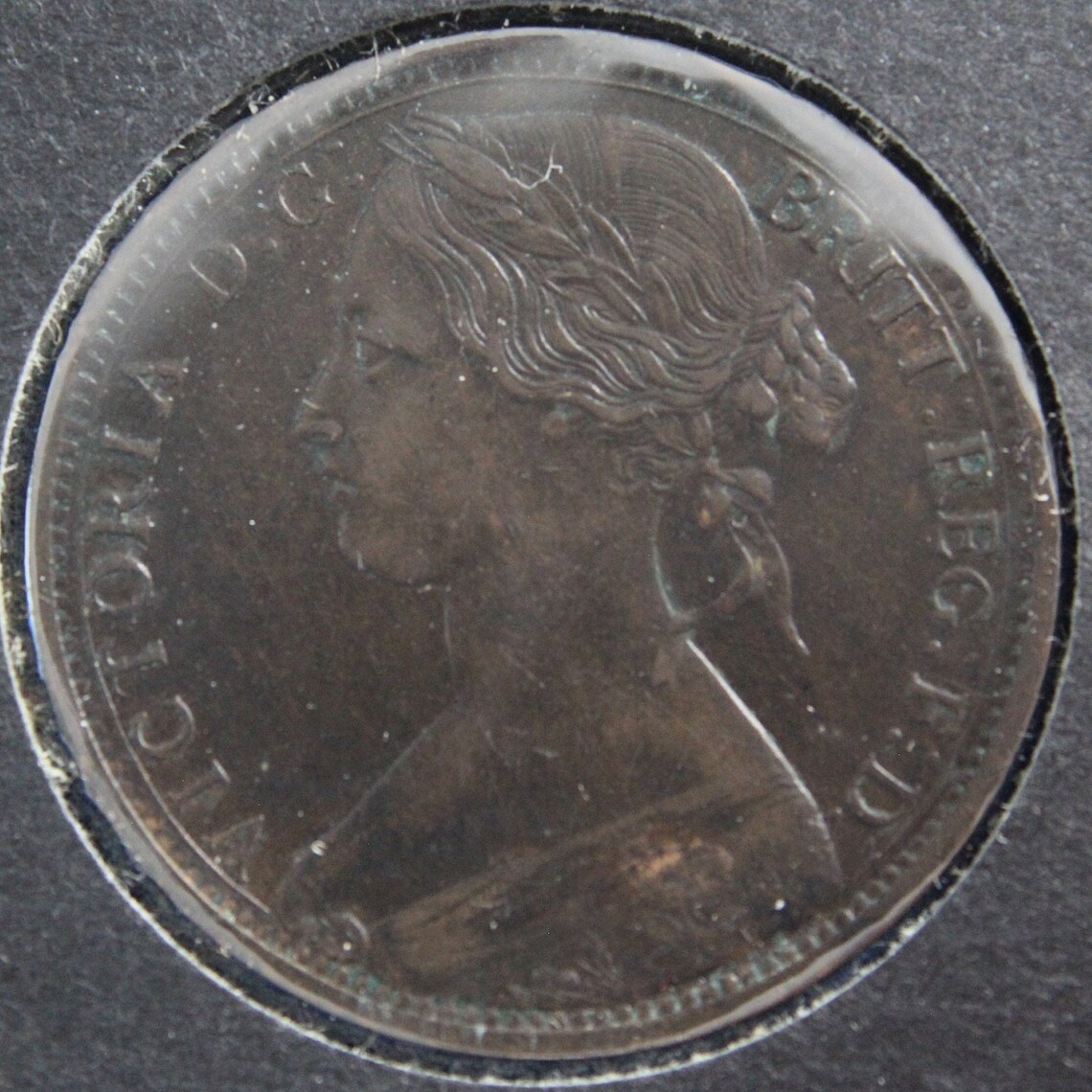 1863 British Penny - Etsy
