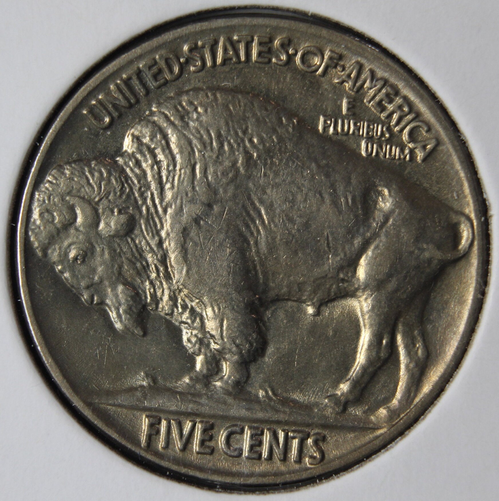 Buffalo Nickel Gemelli Moneta Indian Head Bisonte Soldi - Foto 2