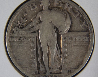 1927-S Standing Liberty Quarter