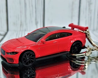 Jaguar XE SV Project 8 Red key Ring Key Chain