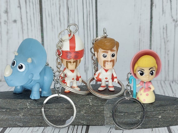 Toy Story 4 Figure Keychain: Woody, Buzz, Gabby, Forky, Jessie - Etsy