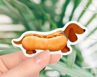 Sausage Dog Sticker | Stickers Laptop | Weiner Dog Stickers | Cute Dachshund Sticker | Stickers Cute
