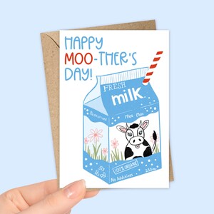 Carte Fête des Mères | carte postale pour maman | Cartes de voeux amusantes