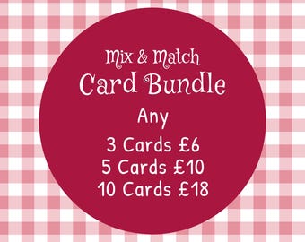 Mix and Match Card Bundle - Greeting Cards Collection