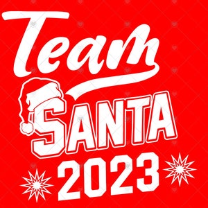 Equipe Santa 2023 Svg, Papai Noel Svg Png, equipe santa 2023 png, equipe de natal santa, equipe de santa chrismas svg, design de camisa de natal svg png