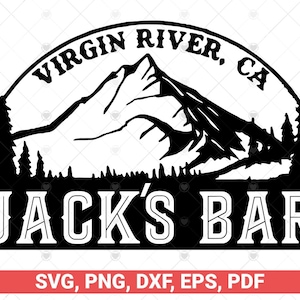Virgin River Jack’s Bar in formato svg