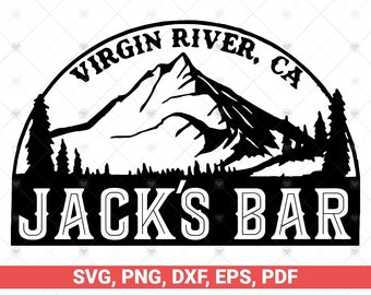 Virgin River Jack's Bar svg