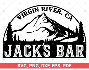 Virgin River Jack&#39;s Bar svg