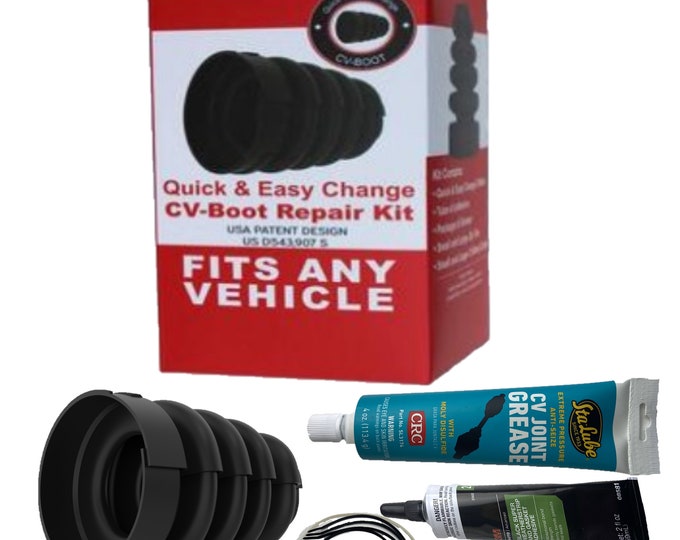 Universal Split Overlapping Cv Boot Replacement Kit for Torn Axle Boot
