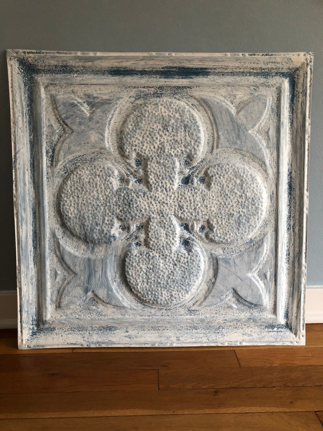 Tin Ceiling Wall Hanging Etsy