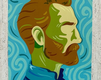 Vincent van Gogh - Iconic Artists Series Giclée Art Print 9"x12"