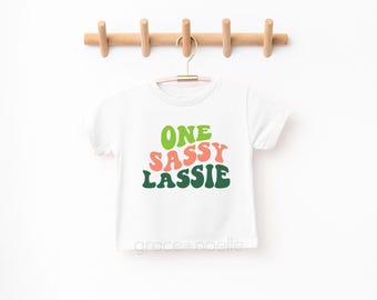 One Sassy Lassy | St Pattys Day | Toddler Sassy Lassy | Babys 1st St Patricks Day | Cute St Patricks Day Outfit | St Patricks Day Bodysuit