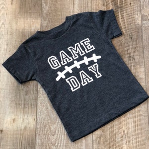 Toddler Game Day Shirt | Football Shirt | Superbowl Shirt | Cute Kids Shirts | Cute Toddler Shirt | Toddler Football Shirt | Kids Football