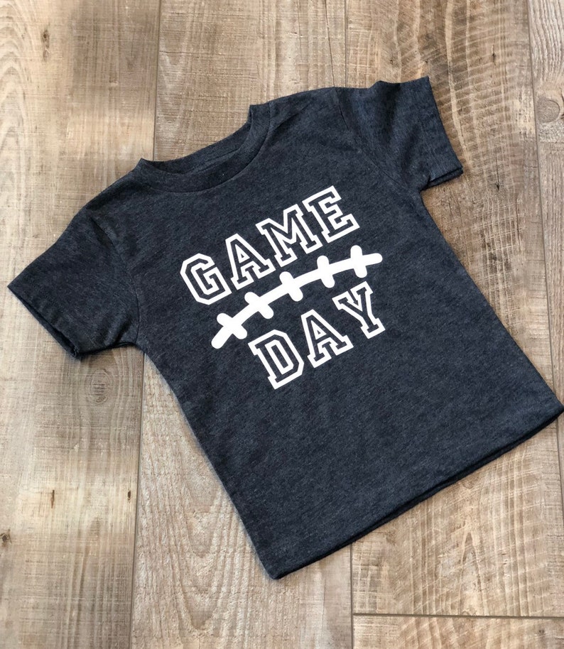 Toddler Game Day Shirt Football Shirt Superbowl Shirt Etsy