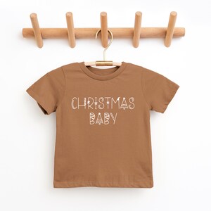 Christmas Baby Organic Shirt | Christmas Baby | Christmas Baby | Organic Clothing | Christmas | Neutral Toddler Tees | December Baby