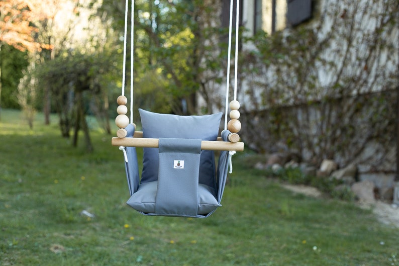 WATERPROOF WEATHERPROOF Grau Outdoor Garten Baby Schaukel mit Etsy