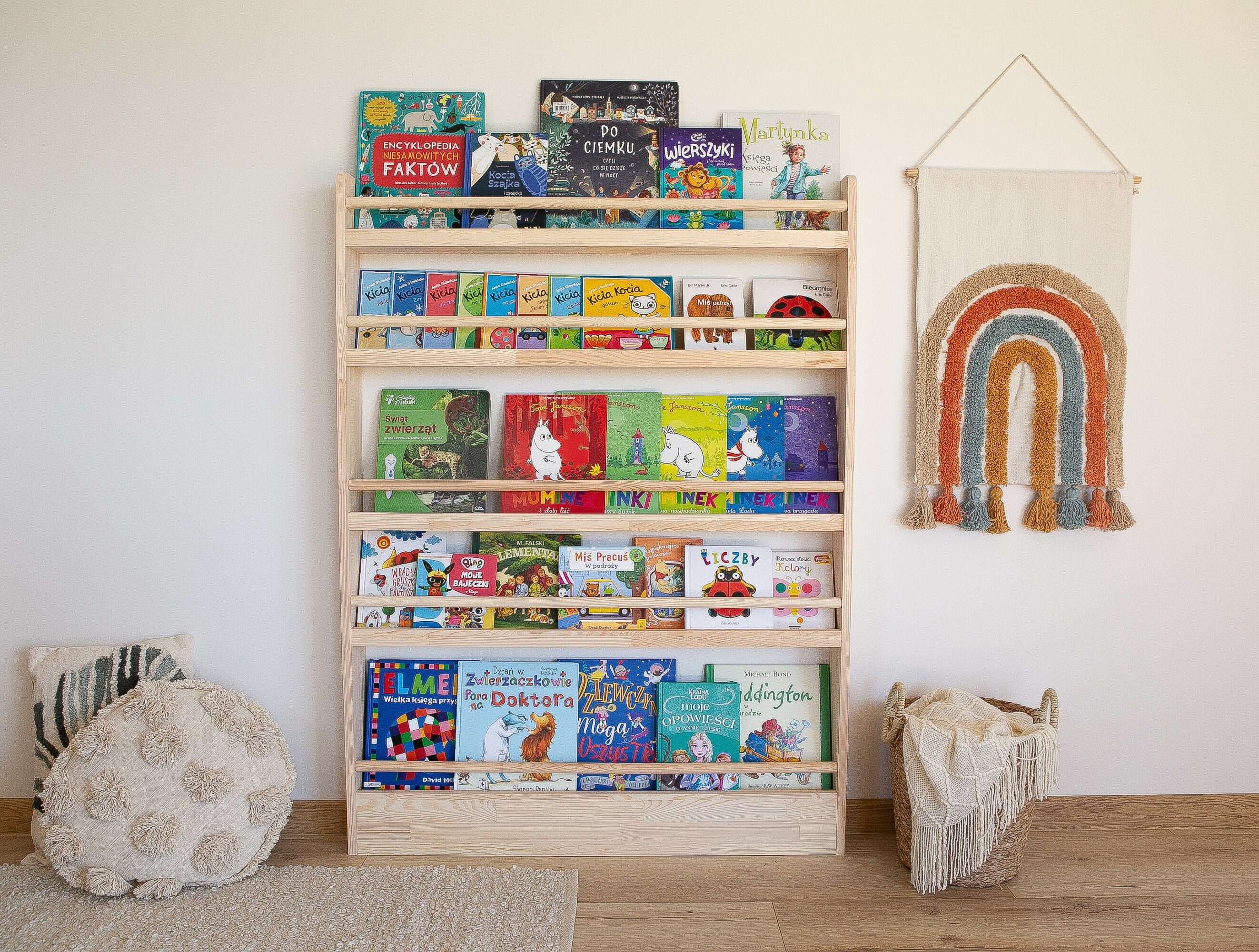 Lestarain Libreria Montessori para Niños, libreria Infantil de 4
