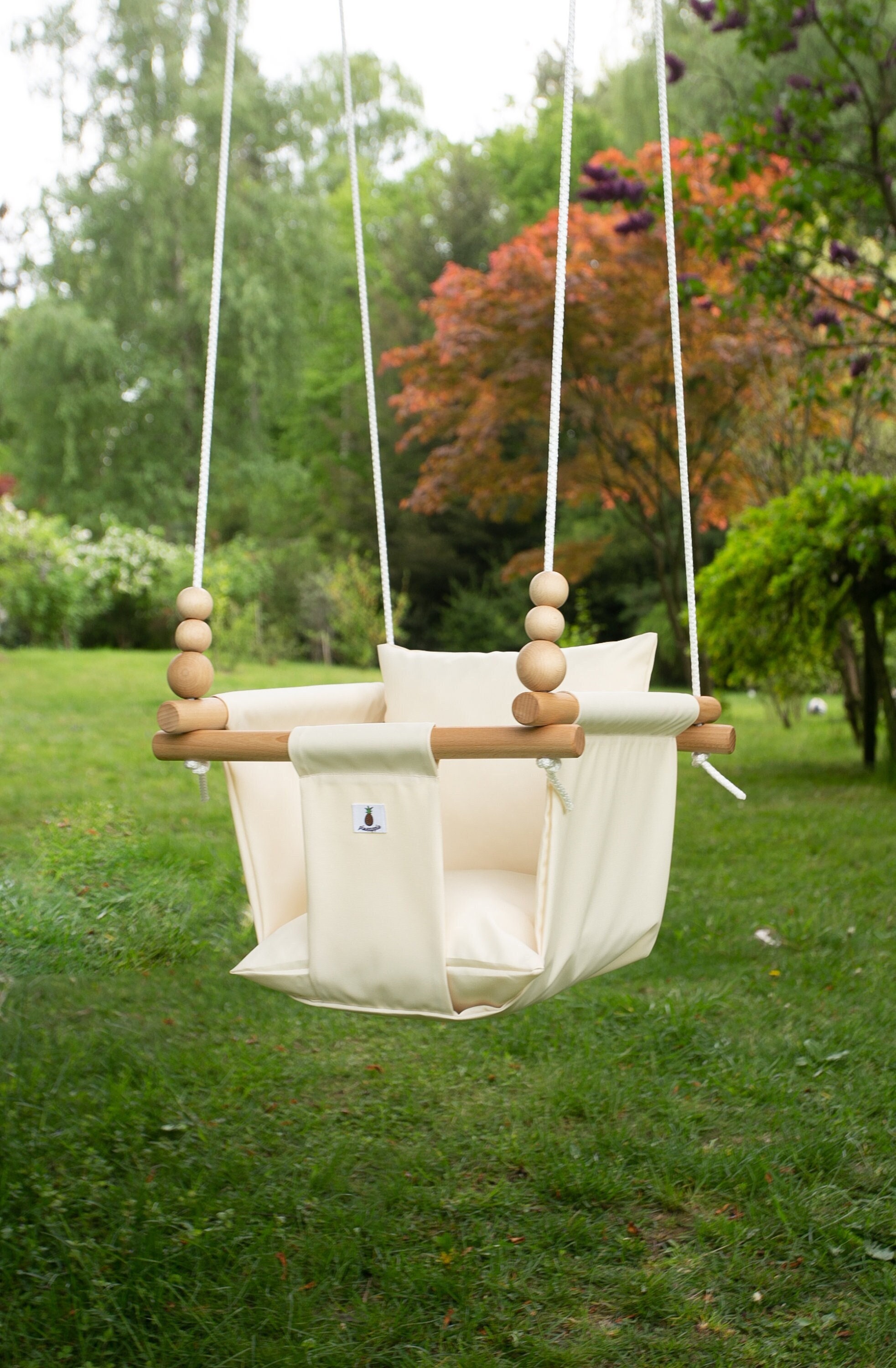 Produktbild von Babyschaukel Mit Gestell, Für Drinnen Und Draußen, Baby