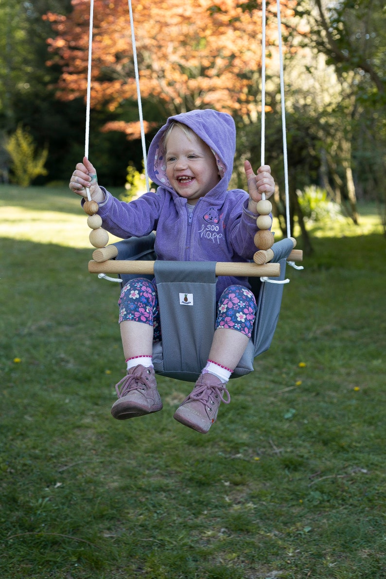 WATERPROOF WEATHERPROOF Grau Outdoor Garten Baby Schaukel