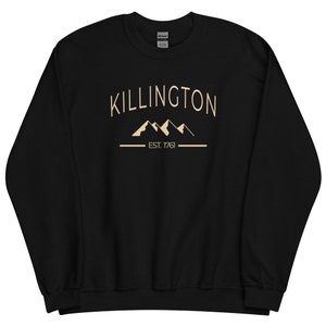 Killington Vermont Unisex Sweatshirt | Killington VT Vintage Style Mountain Crewneck Sweatshirt | Killington VT Gift | Killington Shirt