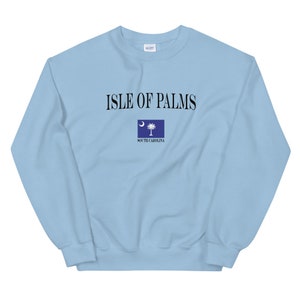 Isle of Palms SC Unisex Crewneck Sweatshirt | South Carolina Shirt | Isle of Palms Shirt | Charleston | Isle of Palms Gift Souvenir