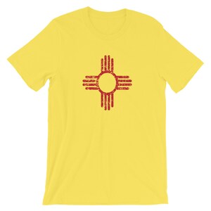 New Mexico Vintage Style State Flag Short-Sleeve Unisex Shirt | New Mexico Gift | New Mexico Flag | New Mexico Shirt