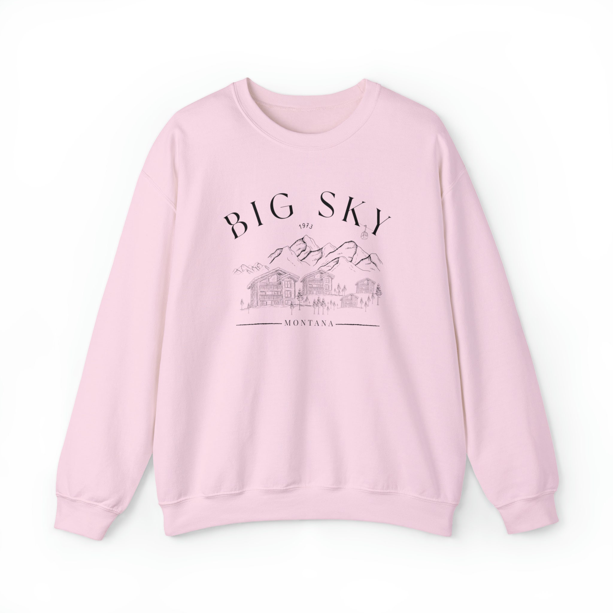 Big Sky Montana Skier Écusson brodé des années 70