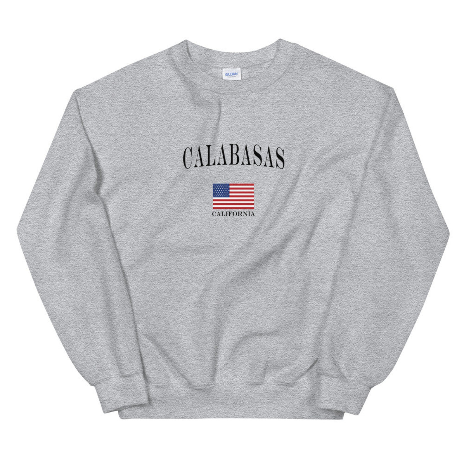 Calabasas Unisex Sweatshirt Calabasas California Vintage Etsy
