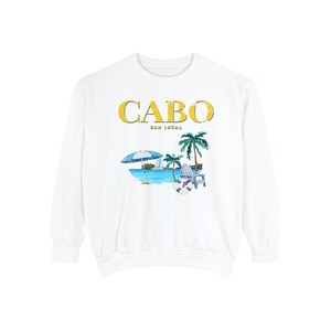 Cabo San Lucas Sweatshirt, Cabo Premium Comfort Colors Crewneck