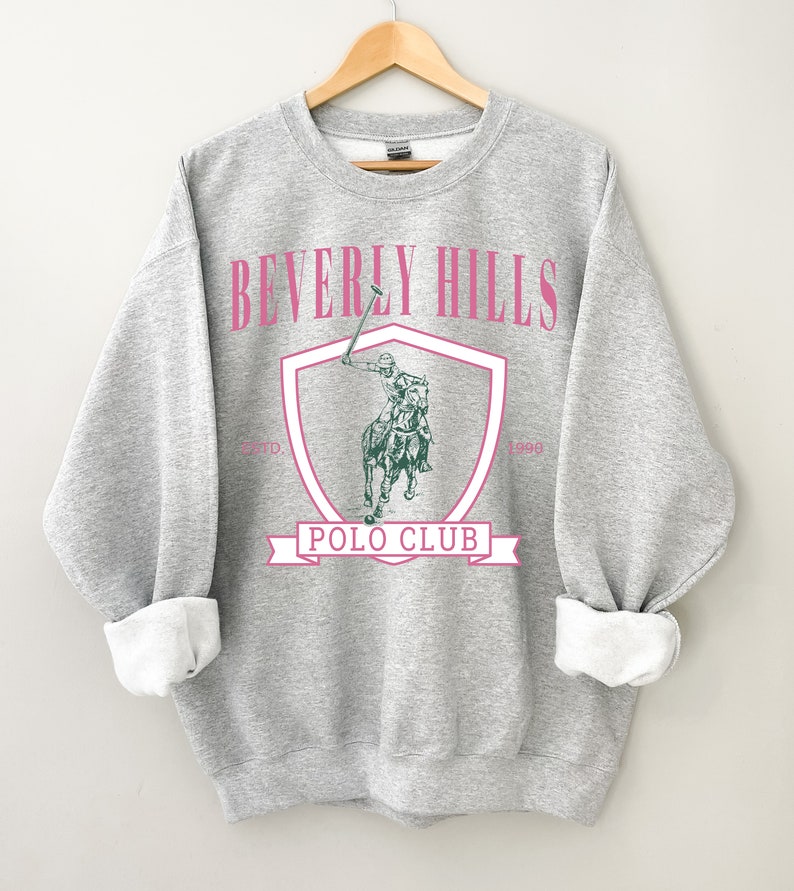 Beverly Hills Polo Club Vintage Sweatshirt Beverly Hills - Etsy