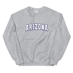 Arizona Varsity Letter Unisex Crewneck Sweatshirt | AZ Shirt | Arizona Gift