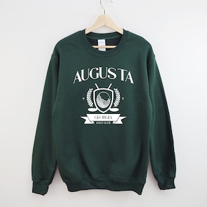 Augusta Vintage Style Unisex Sweatshirt | Augusta Georgia Golfing Crewneck Sweatshirt | Augusta Shirt