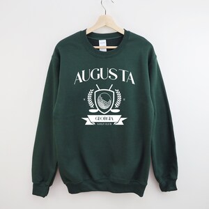 Augusta Georgia Golfing Sweatshirt: Vintage Style Unisex Crewneck