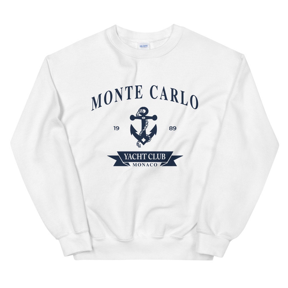 monaco monte carlo yacht club sweatshirt