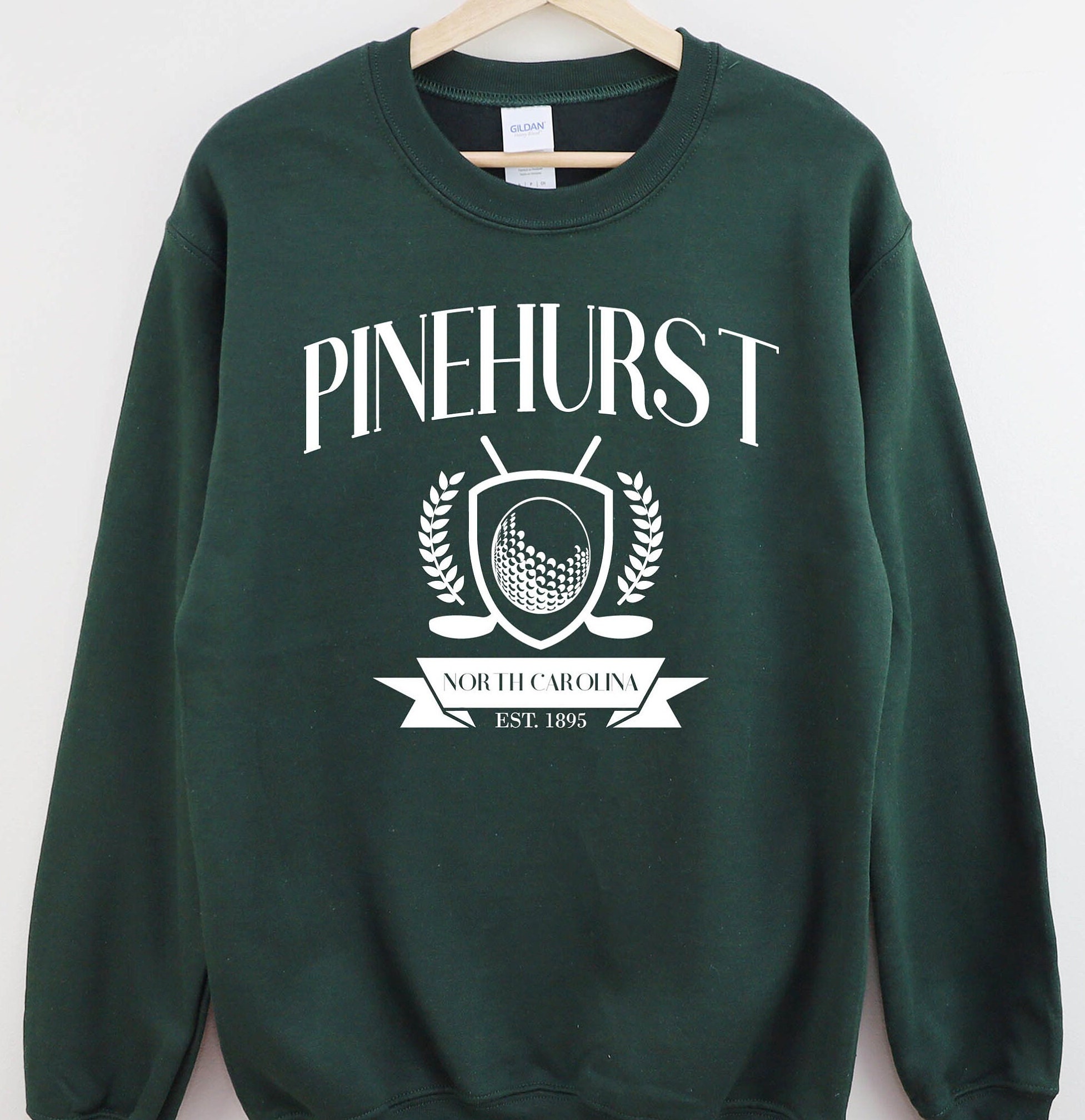 NEW VINTAGE GOLF 18番 Sweat Crew Shirt NEW VINTAGE GOLF 18番 Sweat Crew Shirt NEW VINTAGE GOLF 18番